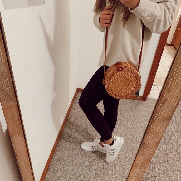 bamboo circle purse - Picture 2 of 7